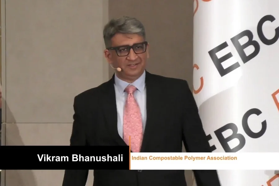 Vikram Bhanushali, president at the Indian Compostable Polymer Association.